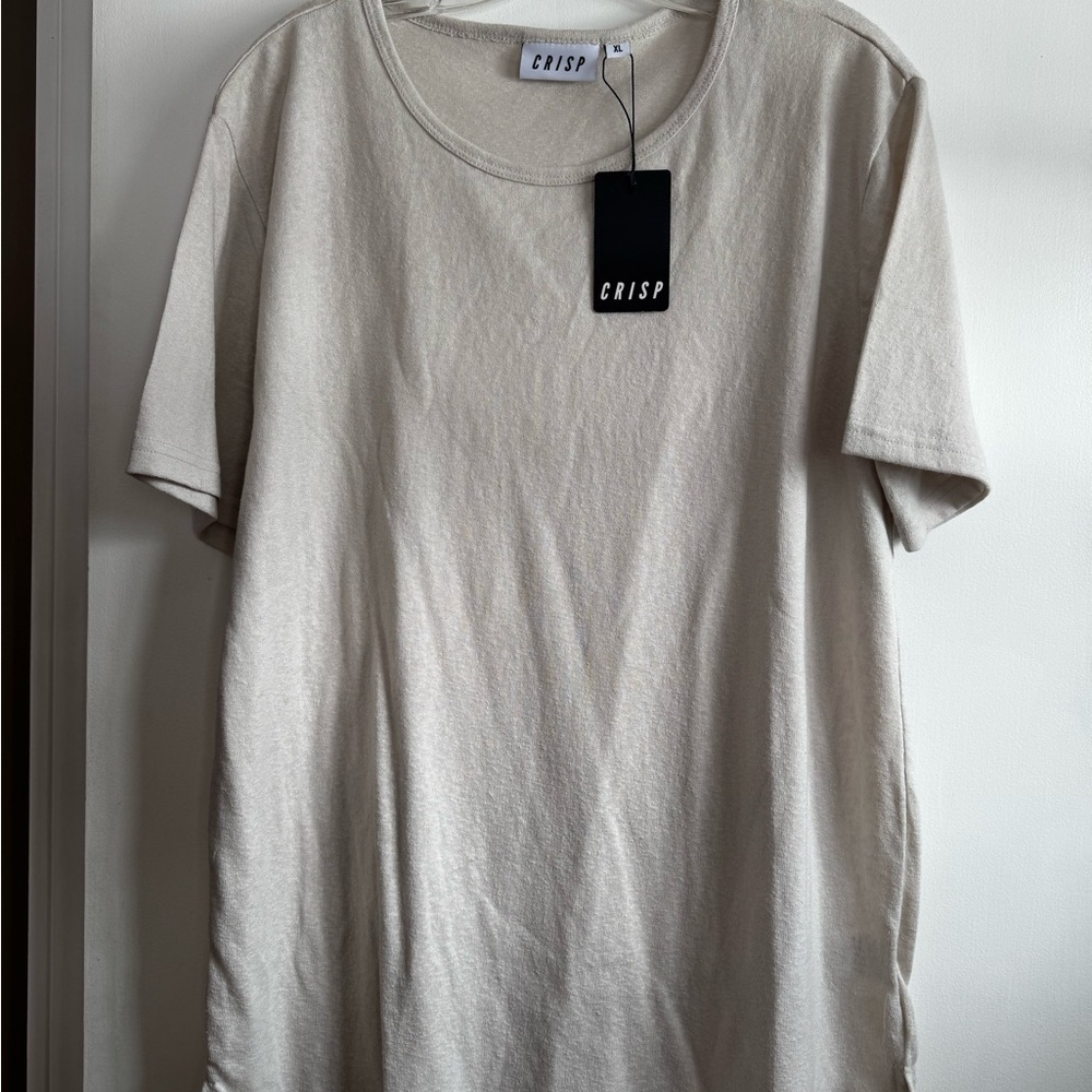 CRISP Men's Short Sleeve Crew Neck T-Shirt